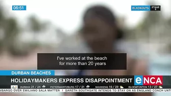 Durban Beaches | Holidaymakers express disappointment