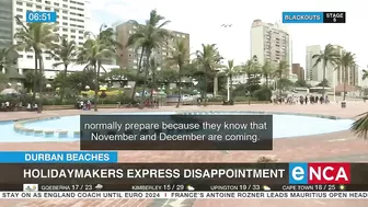 Durban Beaches | Holidaymakers express disappointment