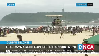 Durban Beaches | Holidaymakers express disappointment