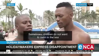 Durban Beaches | Holidaymakers express disappointment