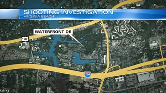 1 shot on Waterfront Drive in Virginia Beach