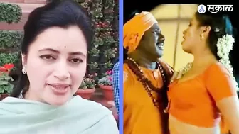 MP Navneet Rana trolled on Bhagawa bikini Issue | Politics | Sakal Media