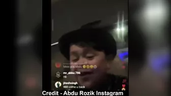 Abdu Rozik 1st Instagram LIVE Chat With Fans After Exiting Bigg Boss House - Bahot Majje