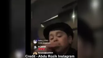 Abdu Rozik 1st Instagram LIVE Chat With Fans After Exiting Bigg Boss House - Bahot Majje