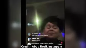 Abdu Rozik 1st Instagram LIVE Chat With Fans After Exiting Bigg Boss House - Bahot Majje