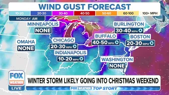 Christmas Week Winter Storm Could Lead To Travel Nightmare For Millions of Americans