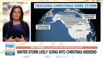 Christmas Week Winter Storm Could Lead To Travel Nightmare For Millions of Americans