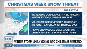 Christmas Week Winter Storm Could Lead To Travel Nightmare For Millions of Americans