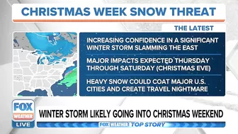 Christmas Week Winter Storm Could Lead To Travel Nightmare For Millions of Americans