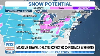 Christmas Week Winter Storm Could Lead To Travel Nightmare For Millions of Americans