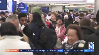 LAX Airport prepares for holiday rush as millions travel through airport in coming weeks