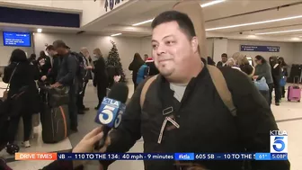 LAX Airport prepares for holiday rush as millions travel through airport in coming weeks