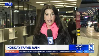 LAX Airport prepares for holiday rush as millions travel through airport in coming weeks