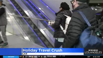 Sunday expected to be among busiest air travel days of holiday season