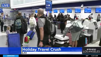 Sunday expected to be among busiest air travel days of holiday season