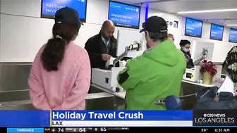 Sunday expected to be among busiest air travel days of holiday season