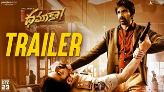 Dhamaka - Official Trailer | Ravi Teja | Sreeleela | Thrinadha Rao | Bheems Ceciroleo