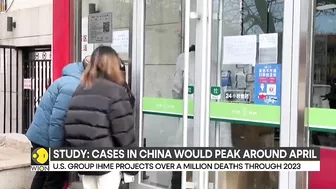 China's Covid nightmare continues; New model predicts 1 million deaths | English News | WION