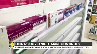 China's Covid nightmare continues; New model predicts 1 million deaths | English News | WION