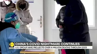 China's Covid nightmare continues; New model predicts 1 million deaths | English News | WION