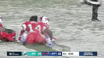 Bills GAME-WINNER vs. Dolphins in the snow