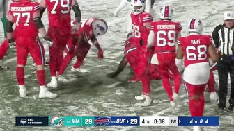 Bills GAME-WINNER vs. Dolphins in the snow