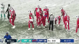 Bills GAME-WINNER vs. Dolphins in the snow