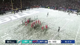 Bills GAME-WINNER vs. Dolphins in the snow