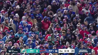 Dolphins-Bills game briefly delayed due to snowballs being thrown on the field