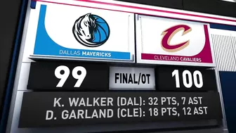 Game Recap: Cavaliers 100, Mavericks 99