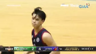 NCAA Season 98 Finals | Notable Performance: Brent Paraiso (Letran vs Benilde) | Game 3