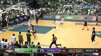 NCAA Season 98 Finals | Notable Performance: Brent Paraiso (Letran vs Benilde) | Game 3