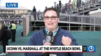 UConn vs. Marshall at the Myrtle Beach Bowl