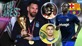 ARGENTINA recibe a MESSI; rompe INSTAGRAM | Un BLUE ‘coquetea’ con el BARÇA | ¿CR7 rumbo a ARABIA?