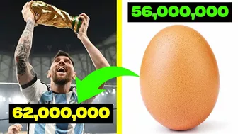 Messi supera al Huevo con más Likes de Instagram