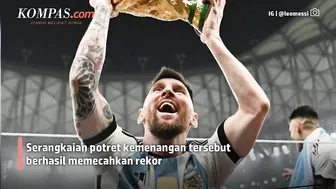 Foto Piala Dunia Messi Pecahkan Like Terbanyak Instagram