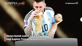 Foto Piala Dunia Messi Pecahkan Like Terbanyak Instagram