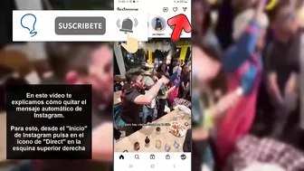 ❌ Cómo Quitar el Mensaje Automatico de Instagram ✅ SOLUCION