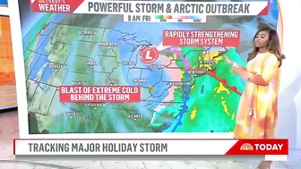 Massive Storm Takes Shape, Set To Impact Holiday Travel Rush