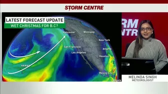 Tricky Travel for B.C.'s South Coast With Over 20 cm of Snow