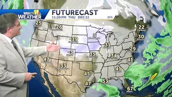 Weather Talk: Big storm could disrupt Christmas travel plans