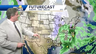 Weather Talk: Big storm could disrupt Christmas travel plans