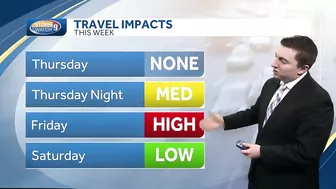 Storm this week could affect Christmas travel