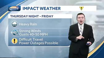 Storm this week could affect Christmas travel