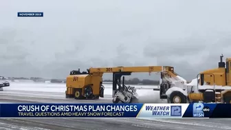 Winter storm could put a damper on holiday travel plans