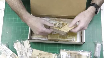 Unboxing Merchants Row by Bar Mills Models in HO Scale - Limited Run Kit