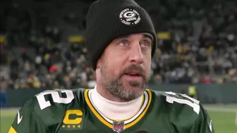 "It's fun to win games" Aaron Rodgers postgame interview Green Bay Packers def. Los Angeles Rams