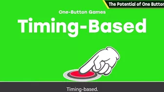 The Potential of One Button [Planning & Game Design]