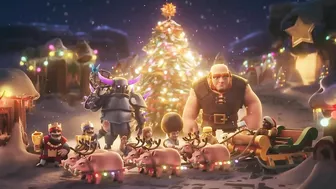 Santa Hog Rider Saves Clashmas!