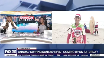 'Surfing Santas' returning to Cocoa Beach